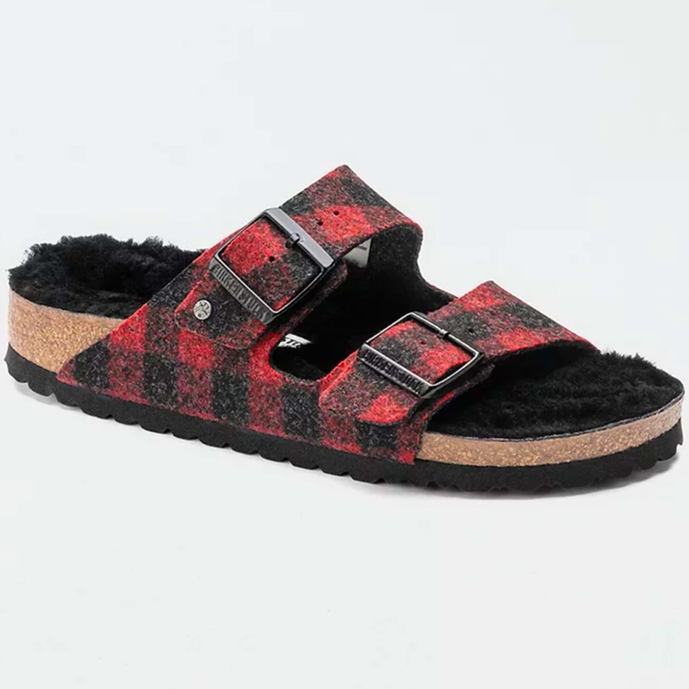 NWOT ❄️ Birkenstock Plaid Sandals
